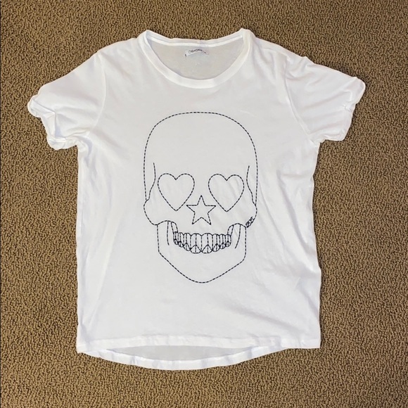 Lauren Moshi Tops - Lauren Moshi skull tee